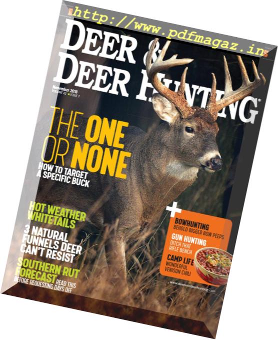 Deer & Deer Hunting – November 2018
