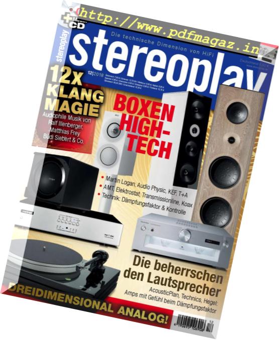 Stereoplay – Dezember 2018
