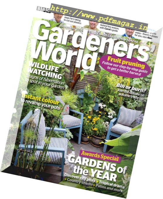 BBC Gardeners’ World – November 2018