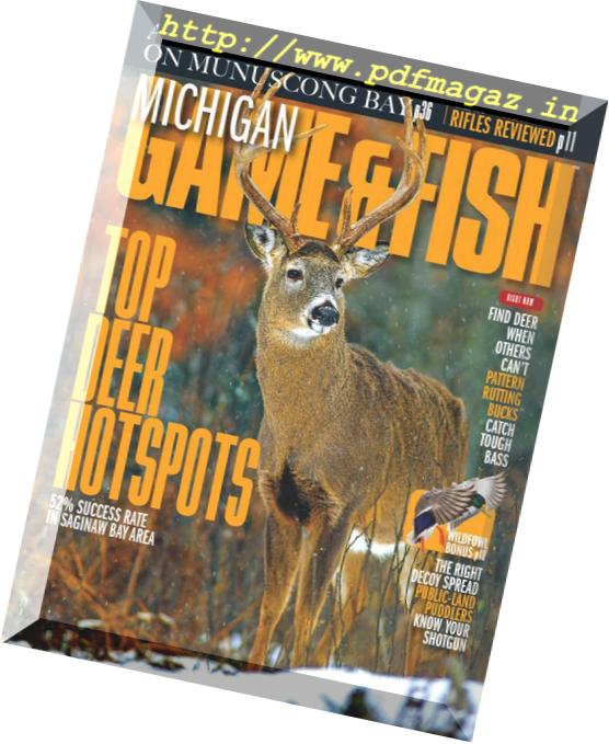 Michigan Game & Fish – November 2018