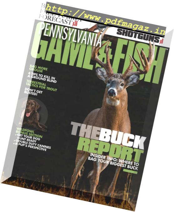 Pennsylvania Game & Fish – October 2018