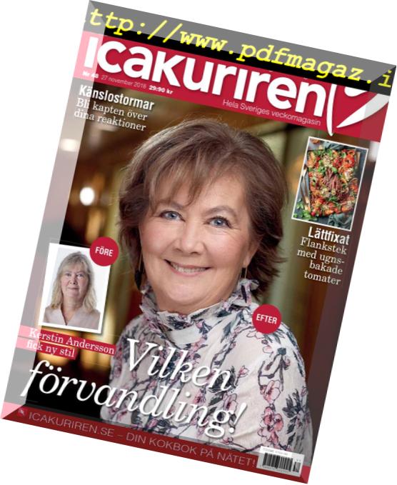 Icakuriren – 27 november 2018