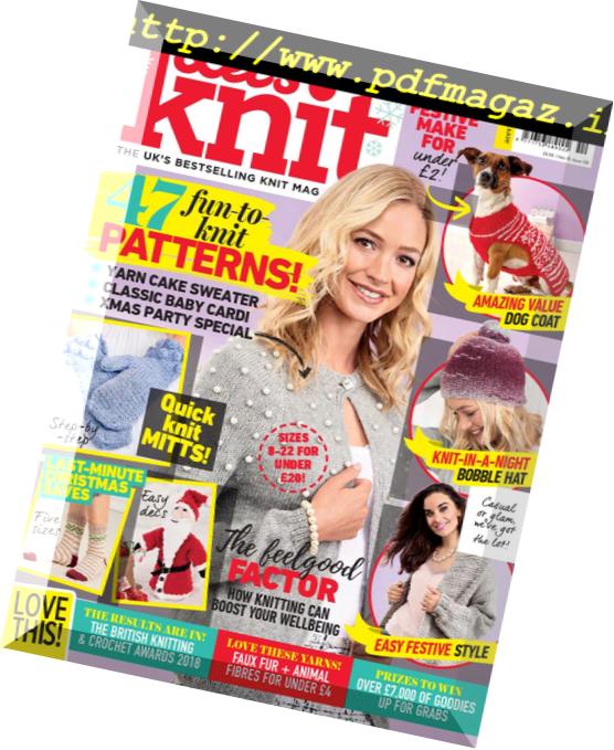 Let’s Knit – November 2018
