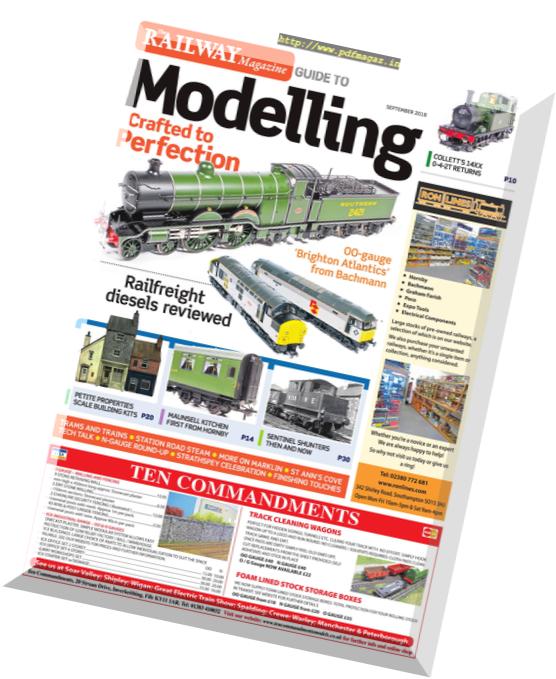 Railway Magazine Guide to Modelling – September 2018