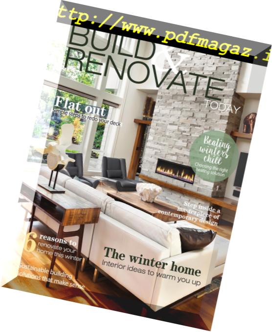 Build & Renovate Today – Issue 19, 2018