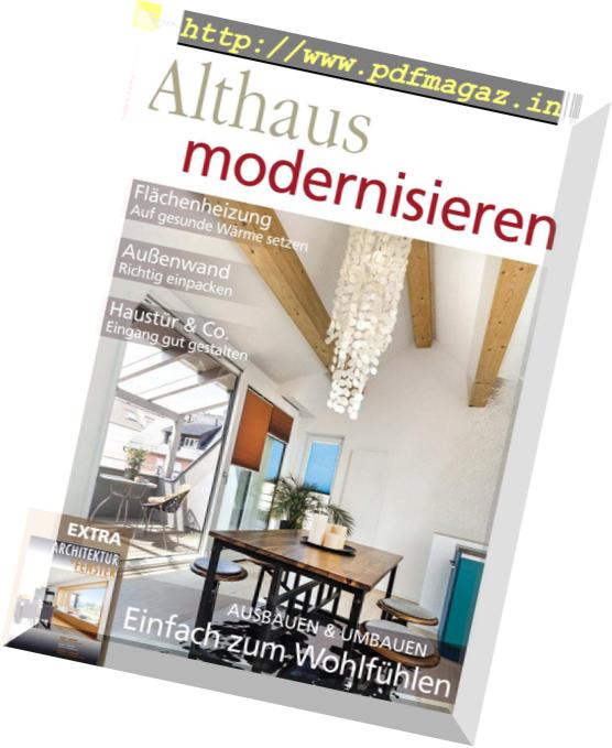 Althaus Modernisieren – Dezember 2018-Januar 2019