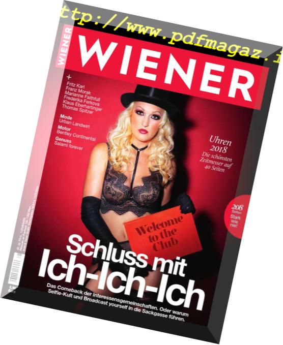 Wiener – Oktober-November 2018