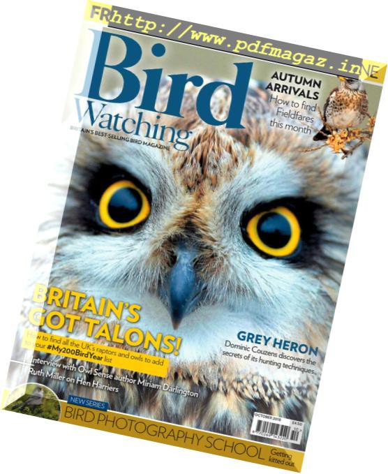 Bird Watching UK – October 2018