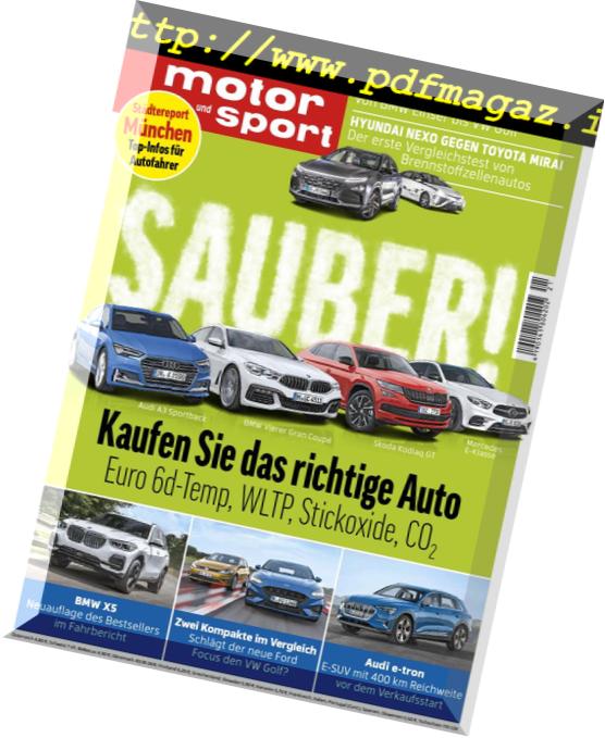 Auto Motor und Sport – 27 September 2018