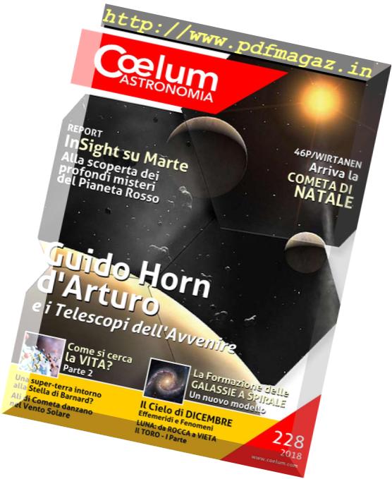Coelum Astronomia – Numero 228 2018