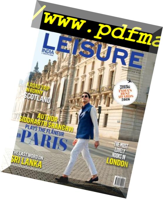 Travel+Leisure India & South Asia – December 2018