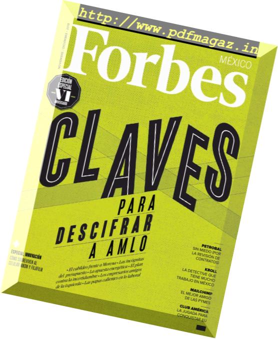 Forbes Mexico – noviembre 2018