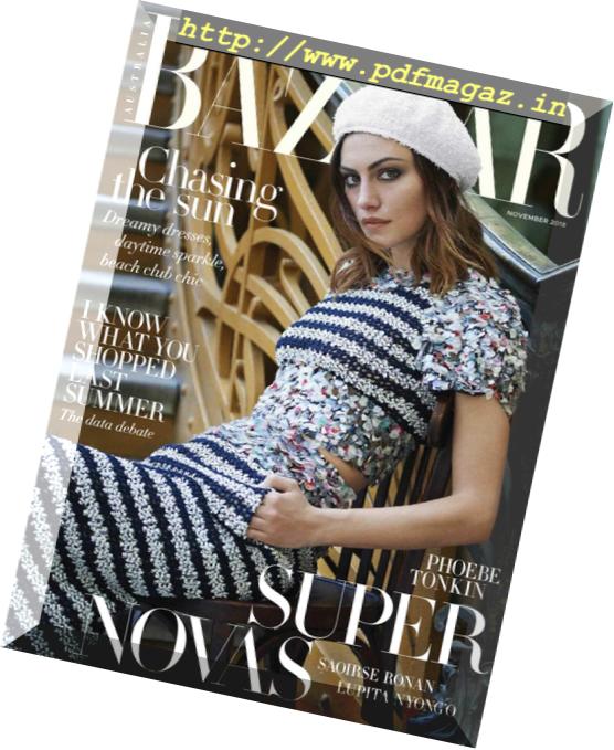 Harper’s Bazaar Australia – November 2018