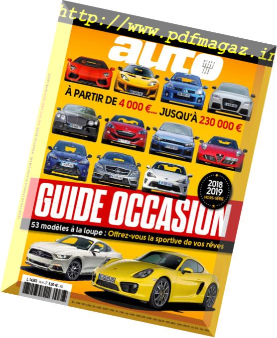 Sport Auto – Hors-Serie – Guide Occasion 2018-2019