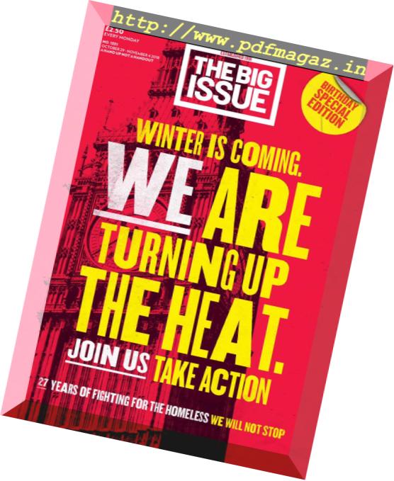 The Big Issue – October 29, 2018