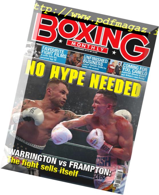 Boxing Monthly – December 2018