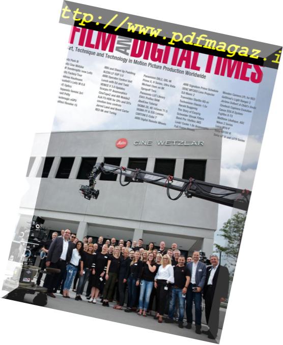 Film and Digital Times – September 2018