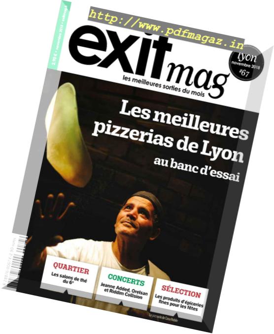 Exit Mag – Novembre 2018