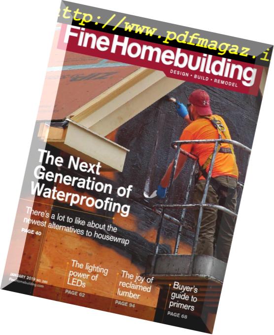 Fine Homebuilding – January 2019
