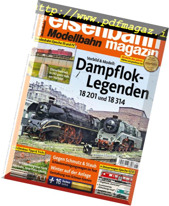 Eisenbahn Magazin – Januar 2019