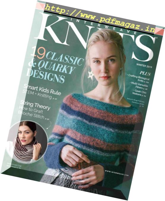 Interweave Knits – Winter 2019