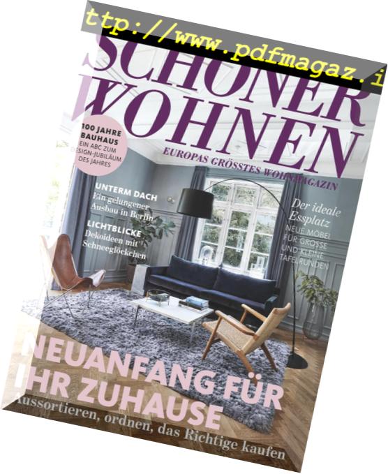 SchOner Wohnen – Januar 2019