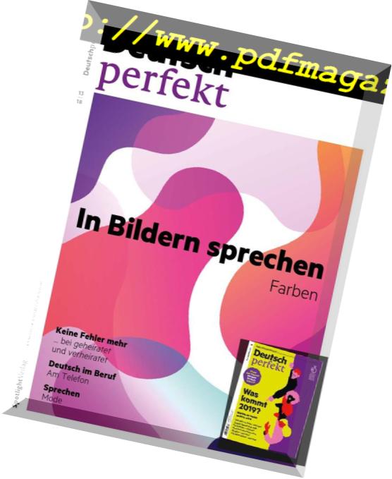 Deutsch Perfekt Plus – Nr13, 2018