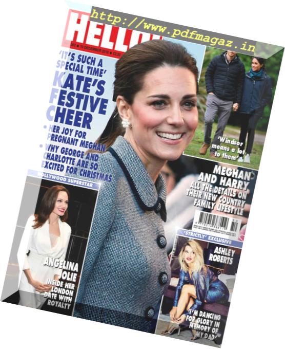 Hello! Magazine UK – 17 December 2018