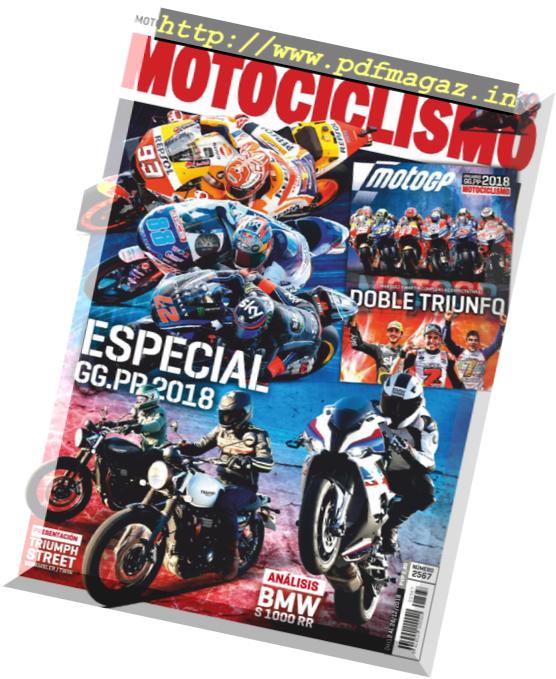 Motociclismo Espana – 04 diciembre 2018