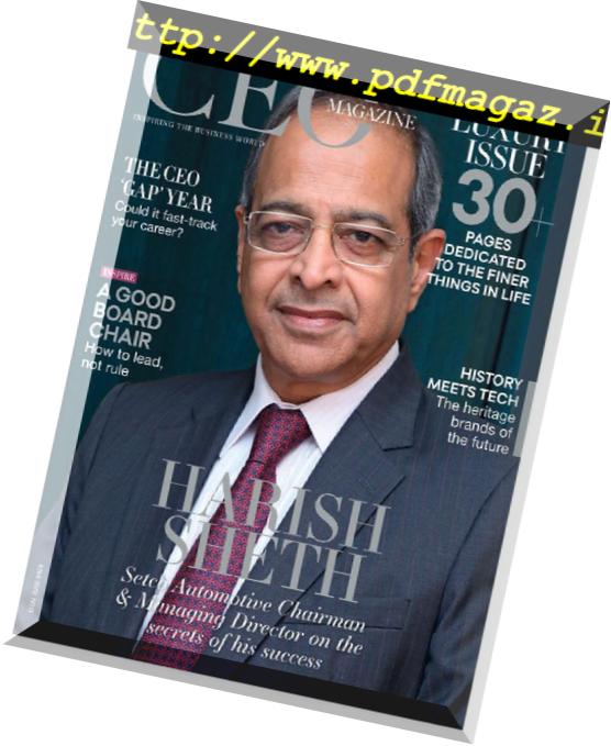 The CEO Magazine India – October-November 2018