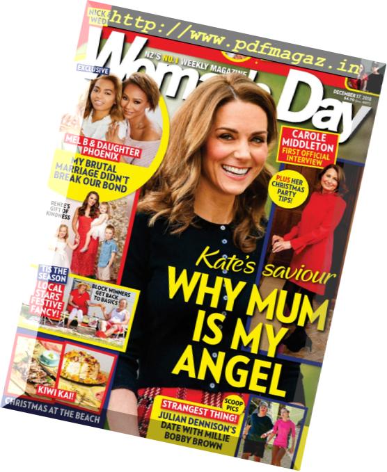 Woman’s Day New Zealand – December 17, 2018