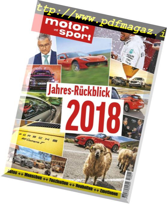 Auto Motor und Sport – Jahresruckblick 2018