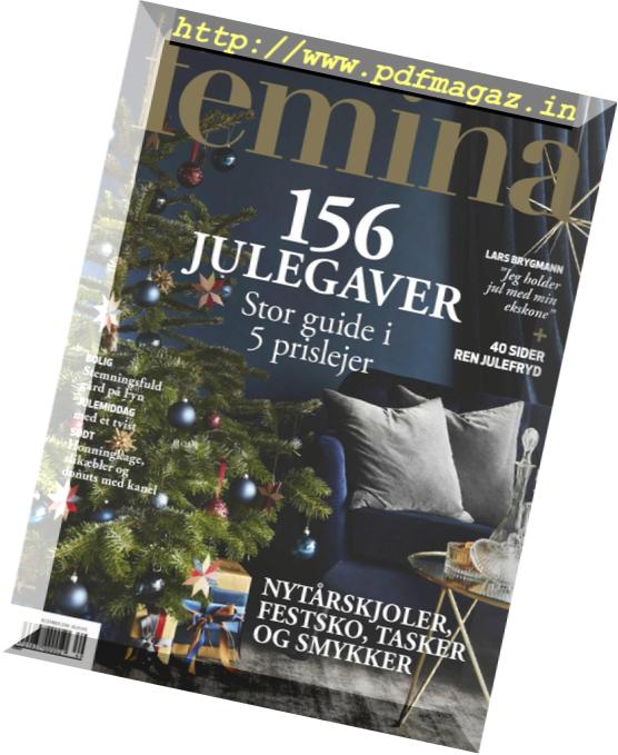 Femina Denmark – 06 December 2018