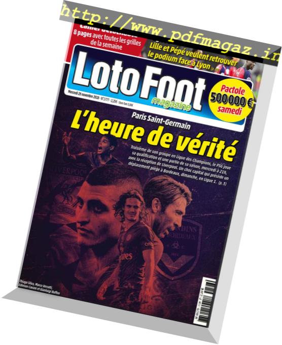 Loto Foot Magazine – 28 Novembre 2018