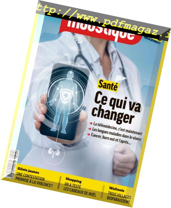 Moustique Magazine – 28 Novembre 2018