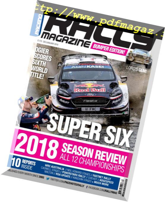 Pacenotes Rally Magazine – December 2018