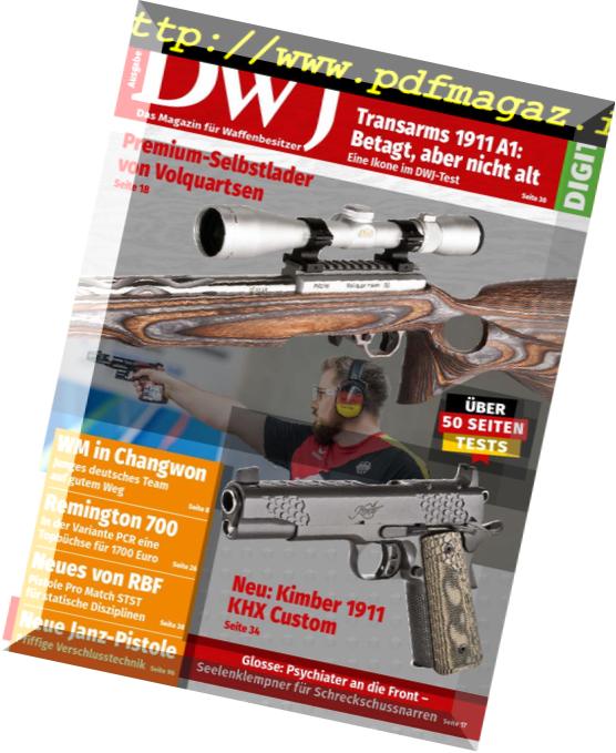 DWJ – Magazin fur Waffenbesitzer – November 2018