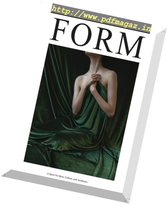 Form Magazine – Fall-Winter 2018