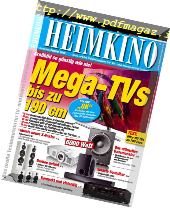 Heimkino – Dezember 2018 – Januar 2019