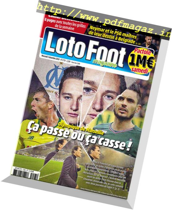 Loto Foot Magazine – 5 Decembre 2018