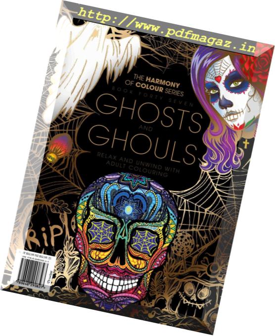 Colouring Book Ghosts and Ghouls – September 2018