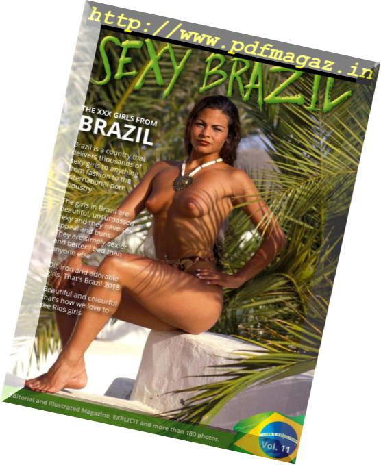 Sexy Brazil Editorial Photo Magazine – December 2018