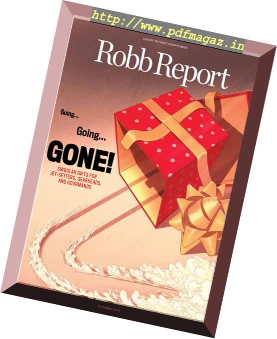 Robb Report USA – December 2018