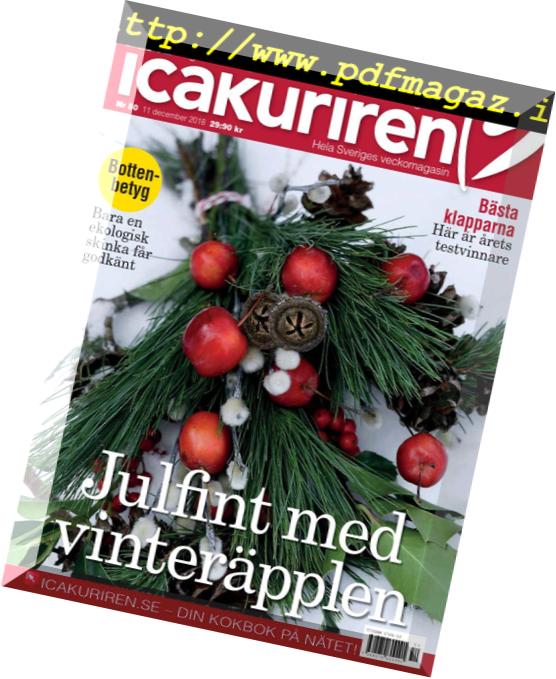 Icakuriren – 11 december 2018