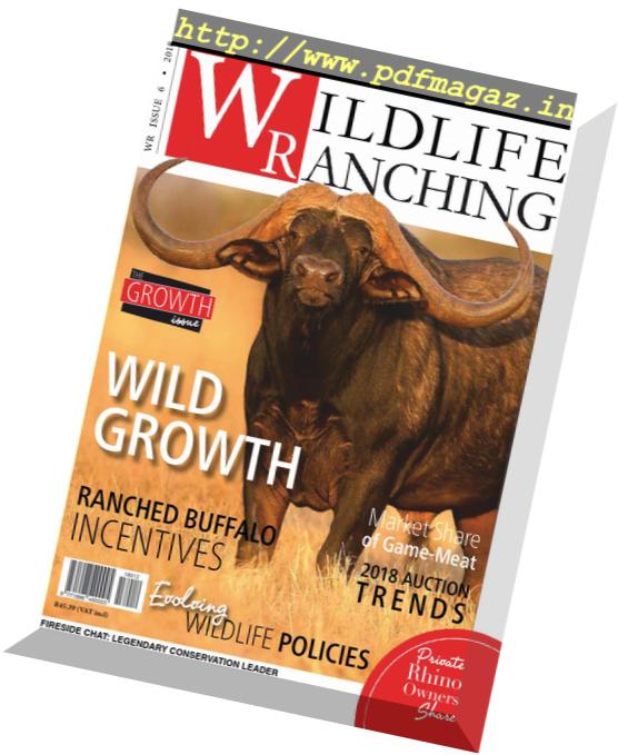 Wildlife Ranching Magazine – December 2018