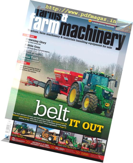 Farms and Farm Machinery – December 2018