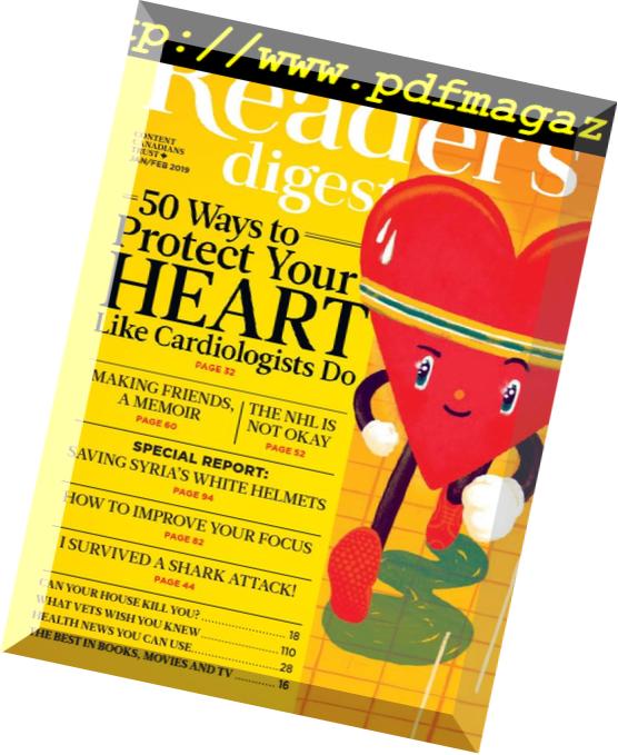 Reader’s Digest Canada – January 2019