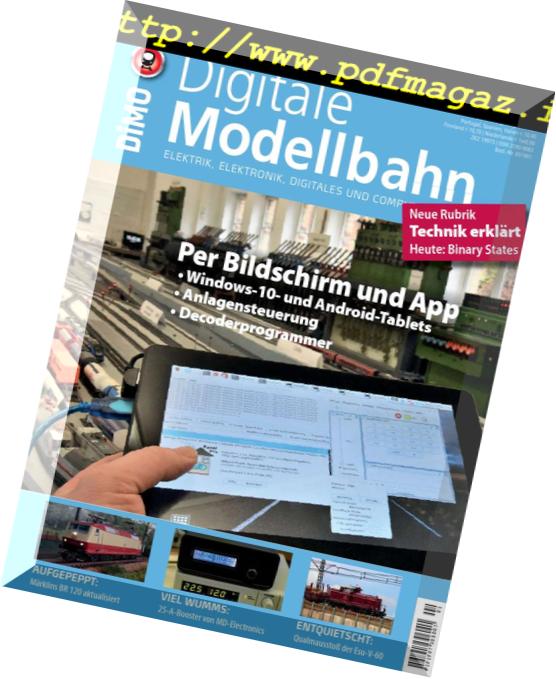 Digitale Modellbahn – Nr1, 2019