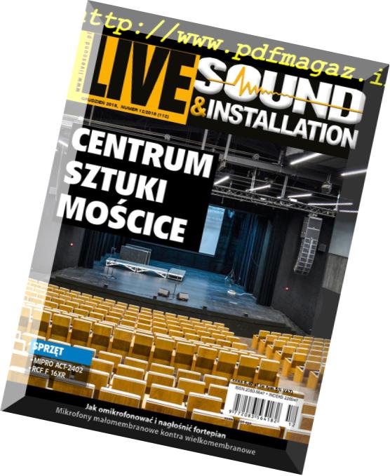 Live Sound & Installation – Grudzien 2018