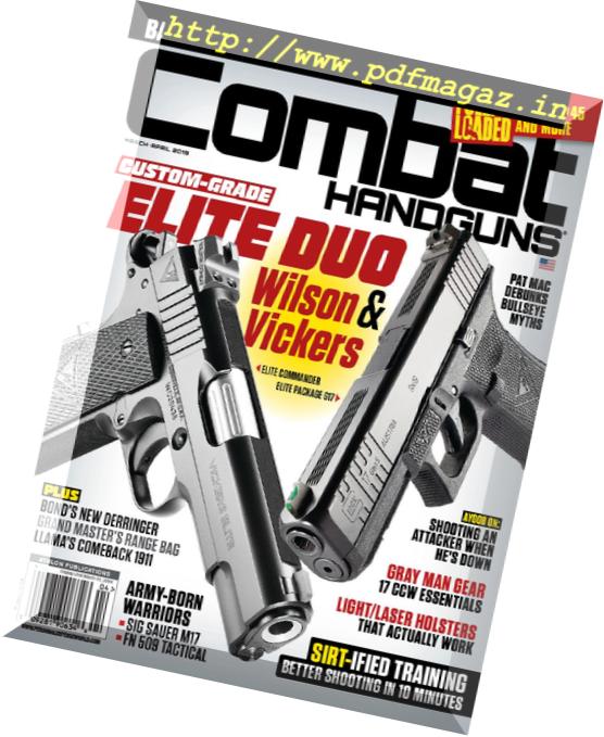 Combat Handguns – March 2019